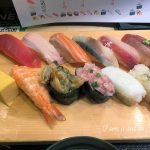 Sushi lunch Uogashi Nihon ichi Shinbashi