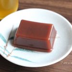 Mizu-yokan, soft sweetened bean jelly